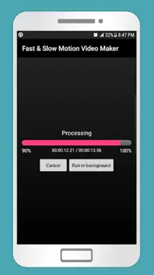 Fast & Slow Motion Video Maker android App screenshot 3